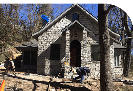 VanZant Builders Custom Stone House
