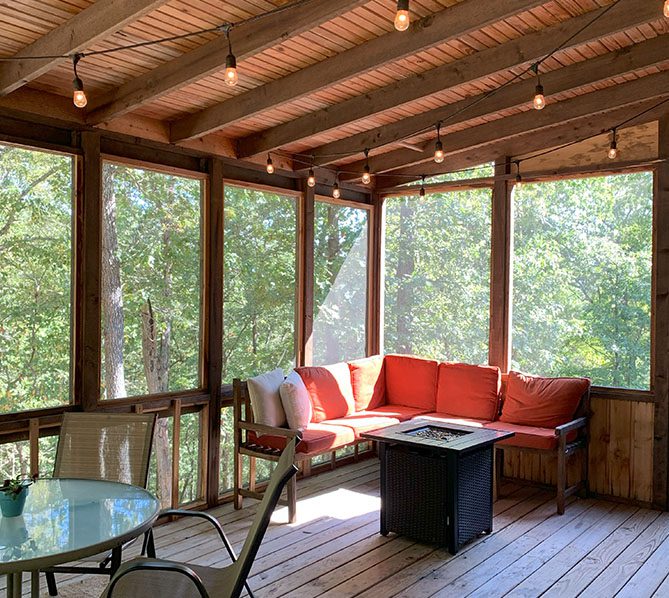 VanZant Builders Screened in Porch