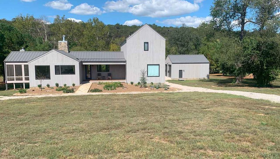 VanZant Builders modern home kings river